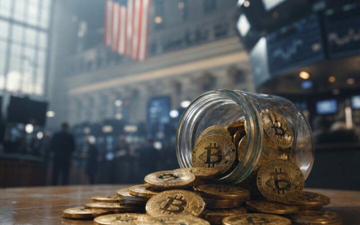 Bitcoin Drops to $25,500, Its Lowest Price in Two Months as Crypto-Equity Gap Widens