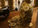 Gold Tumbles While Bitcoin Quietly Picks Up Institutional Interest