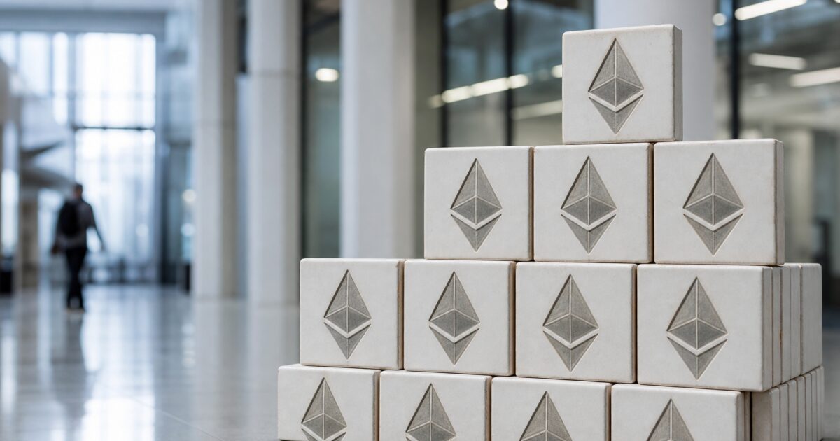 Sharplink Breaks 8-Month Ethereum Freeze at 2026's Lowest Price Point