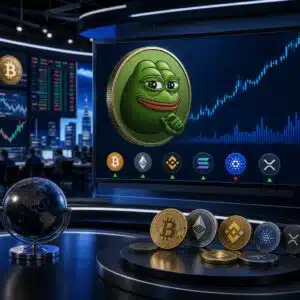 Daily crypto market movers featuring Pepe