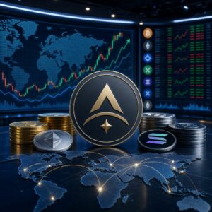 Daily crypto market movers featuring Audiera