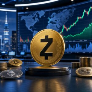 Daily crypto market movers featuring Zcash