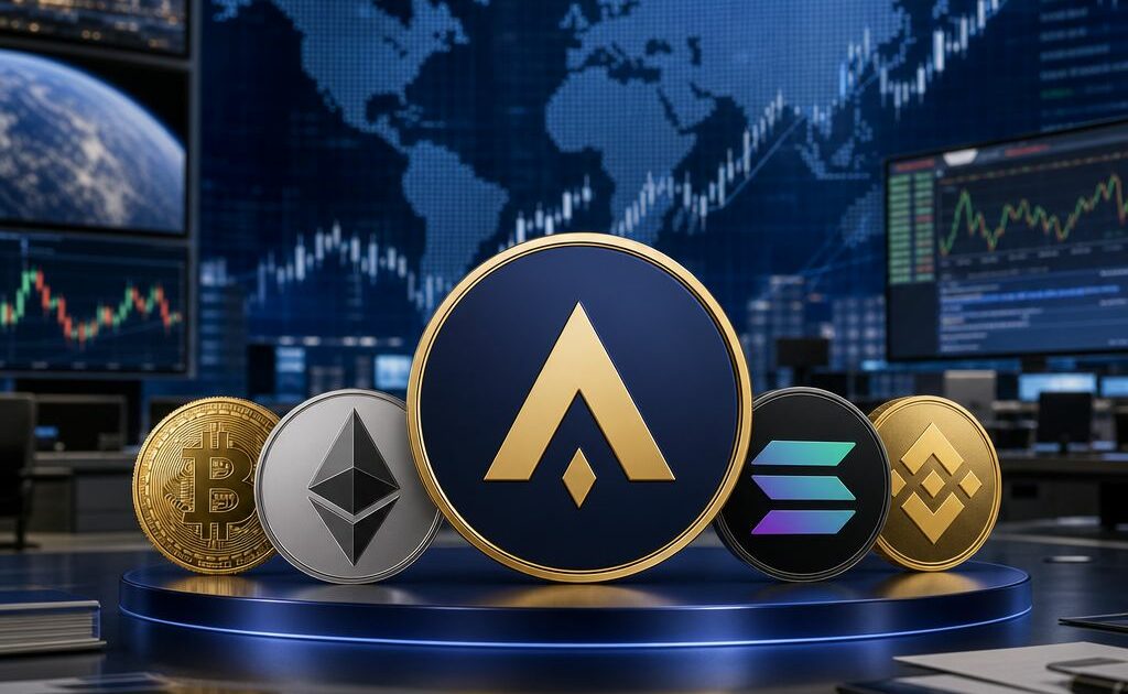 Daily crypto market movers featuring Audiera