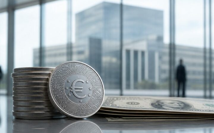 ECB's Digital Euro Push Targets Stablecoin Threat to 300 Million Bank Accounts