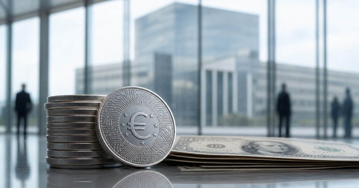ECB's Digital Euro Push Targets Stablecoin Threat to 300 Million Bank Accounts