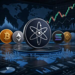 Daily crypto market movers featuring Cosmos Hub