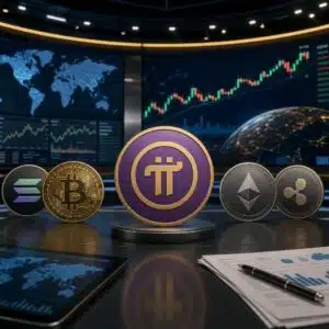 Daily crypto market movers featuring Pi Network