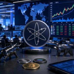 Daily crypto market movers featuring Cosmos Hub