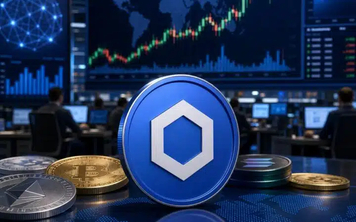 Daily crypto market movers featuring Chainlink