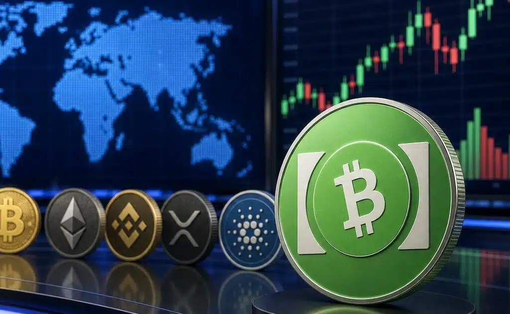 Daily crypto market movers featuring Bitcoin Cash