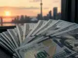 Canadian Dollar Hits Two-Month High as Factory Numbers Beat Forecasts