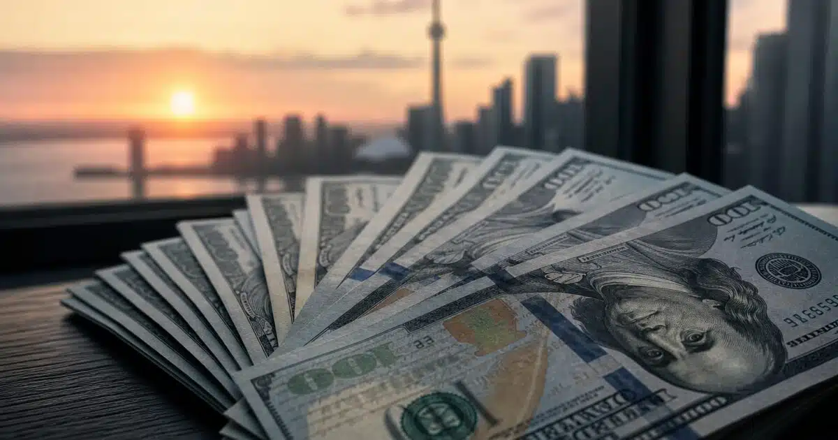 Canadian Dollar Hits Two-Month High as Factory Numbers Beat Forecasts