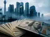 The Canadian Dollar Slides as Oil Drops Below Key Levels Again
