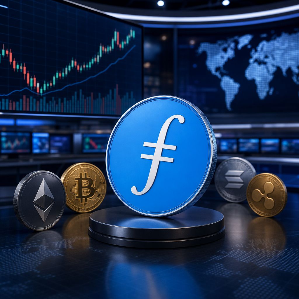 Filecoin Rallies 15.41% as Flare Faces 7.72% Decline in Market Shift