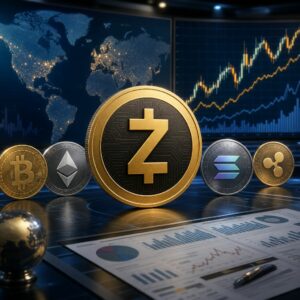 Daily crypto market movers featuring Zcash