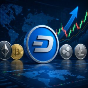 Daily crypto market movers featuring Dash