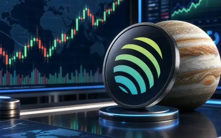 Daily crypto market movers featuring Jupiter