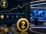 Daily crypto market movers featuring Zcash