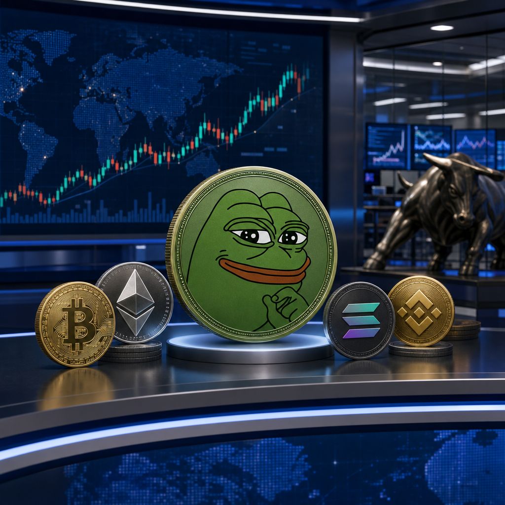 Pepe Jumps 27.49% While MemeCore Faces 5.68% Decline in Market Volatility