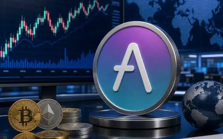 Daily crypto market movers featuring Aave