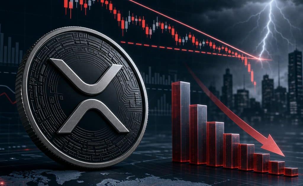 XRP Price Forms a Risky Pattern as ETF Outflows Climb and Macro Risks Intensify